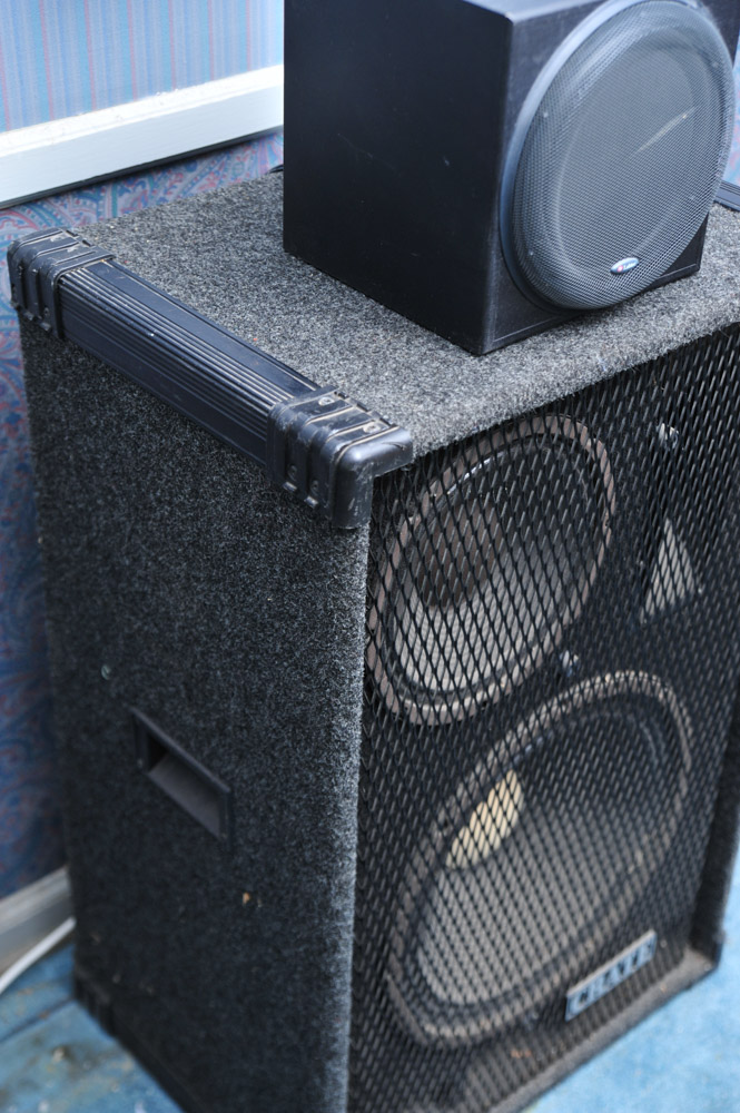 Pair of Crate PS-1510H 3-Way Speakers