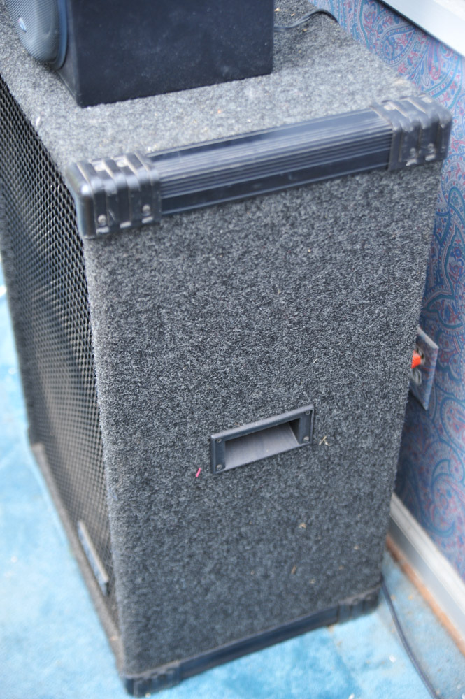 Pair of Crate PS-1510H 3-Way Speakers