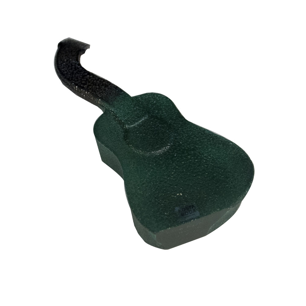 Kosta Boda Green Glass Guitar