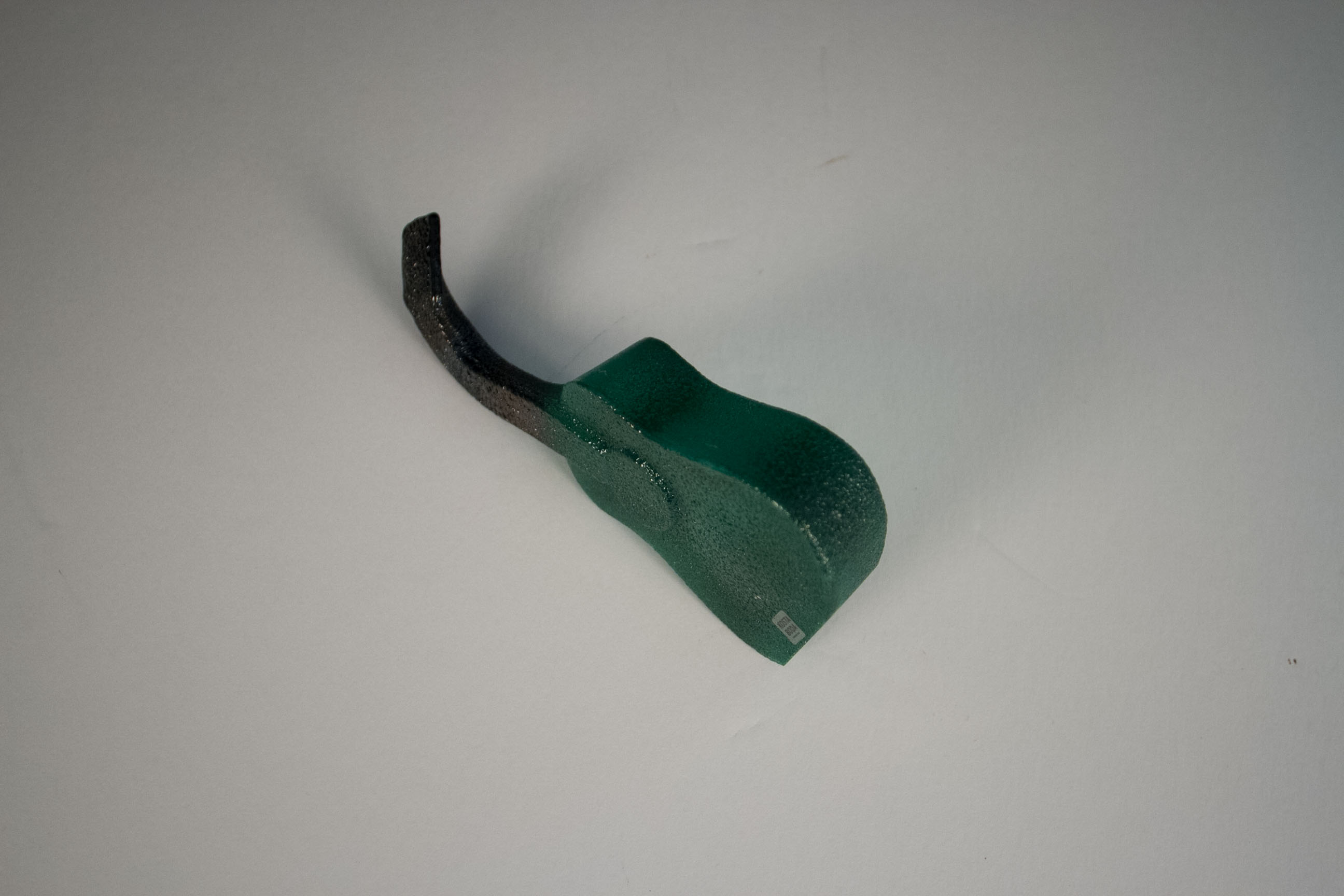 Kosta Boda Green Glass Guitar