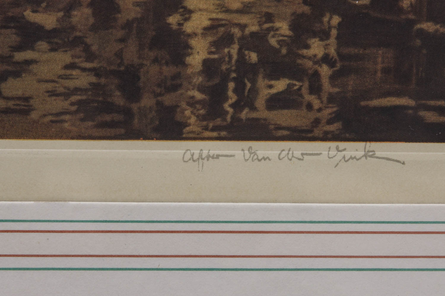 French Etching Facsimile