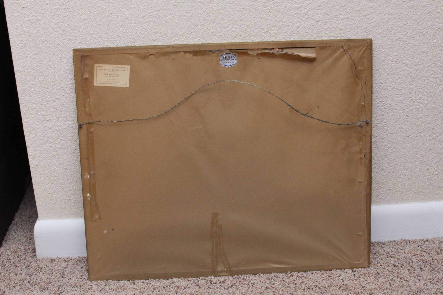 French Etching Facsimile