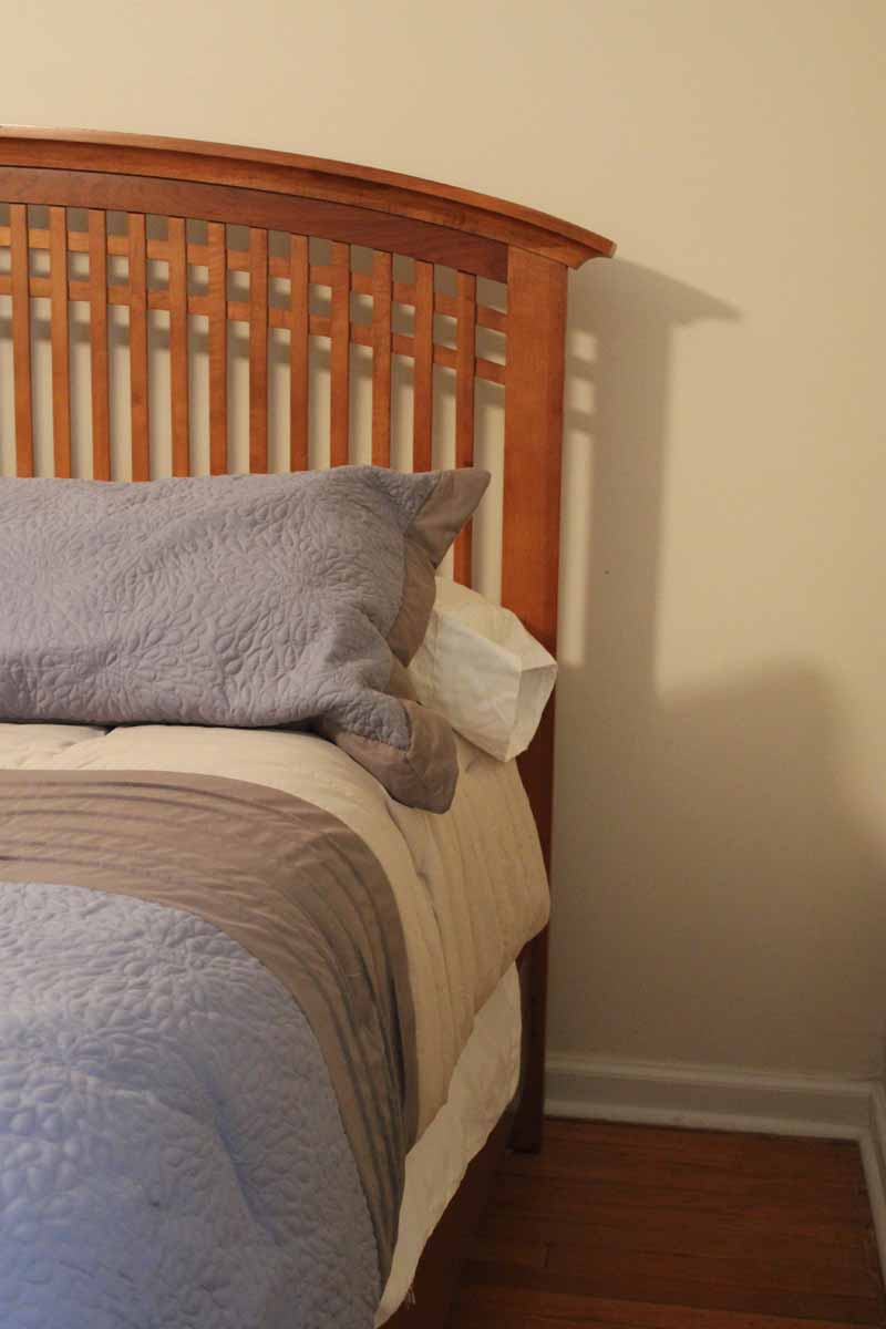 Mission Style King-Size Bed Frame