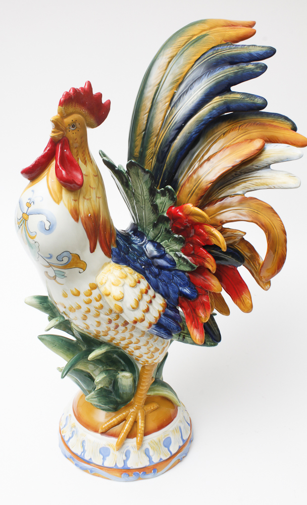 Fitz and Floyd Ceramic Rooster