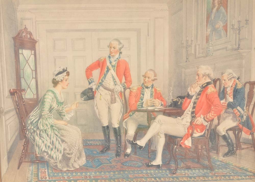 Vintage H. A. Ogden Offset Lithograph