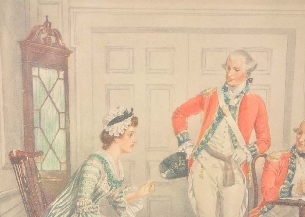 Vintage H. A. Ogden Offset Lithograph