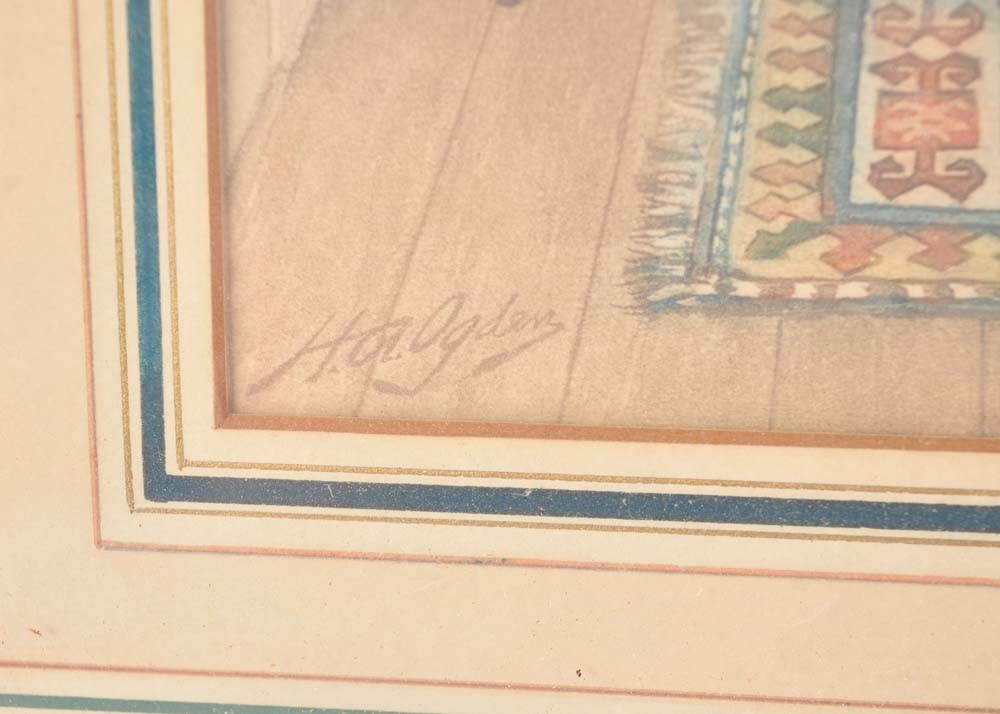 Vintage H. A. Ogden Offset Lithograph