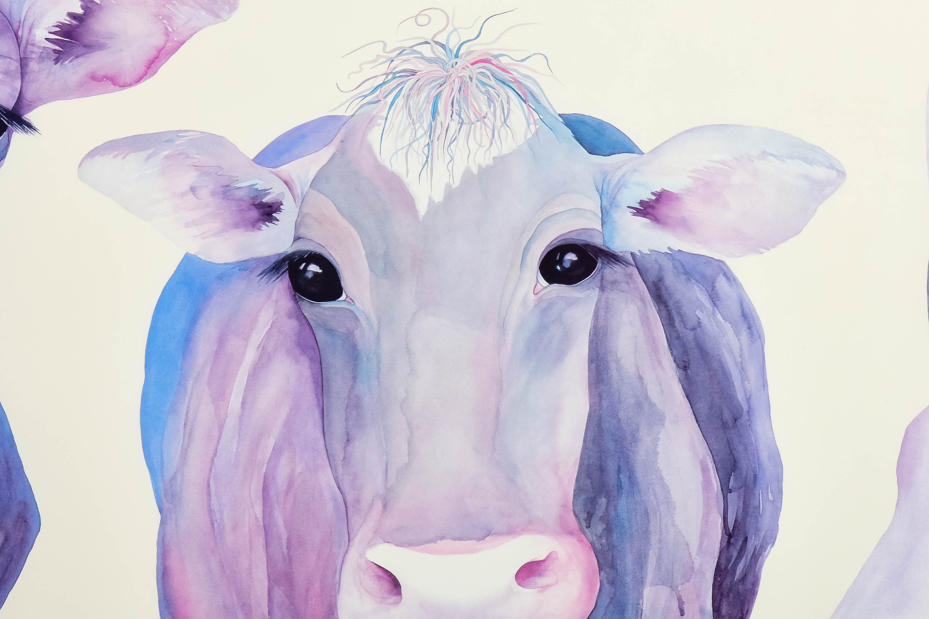 "Mazzoleni's Girls" Watercolor Giclée Print by Robin Eschner