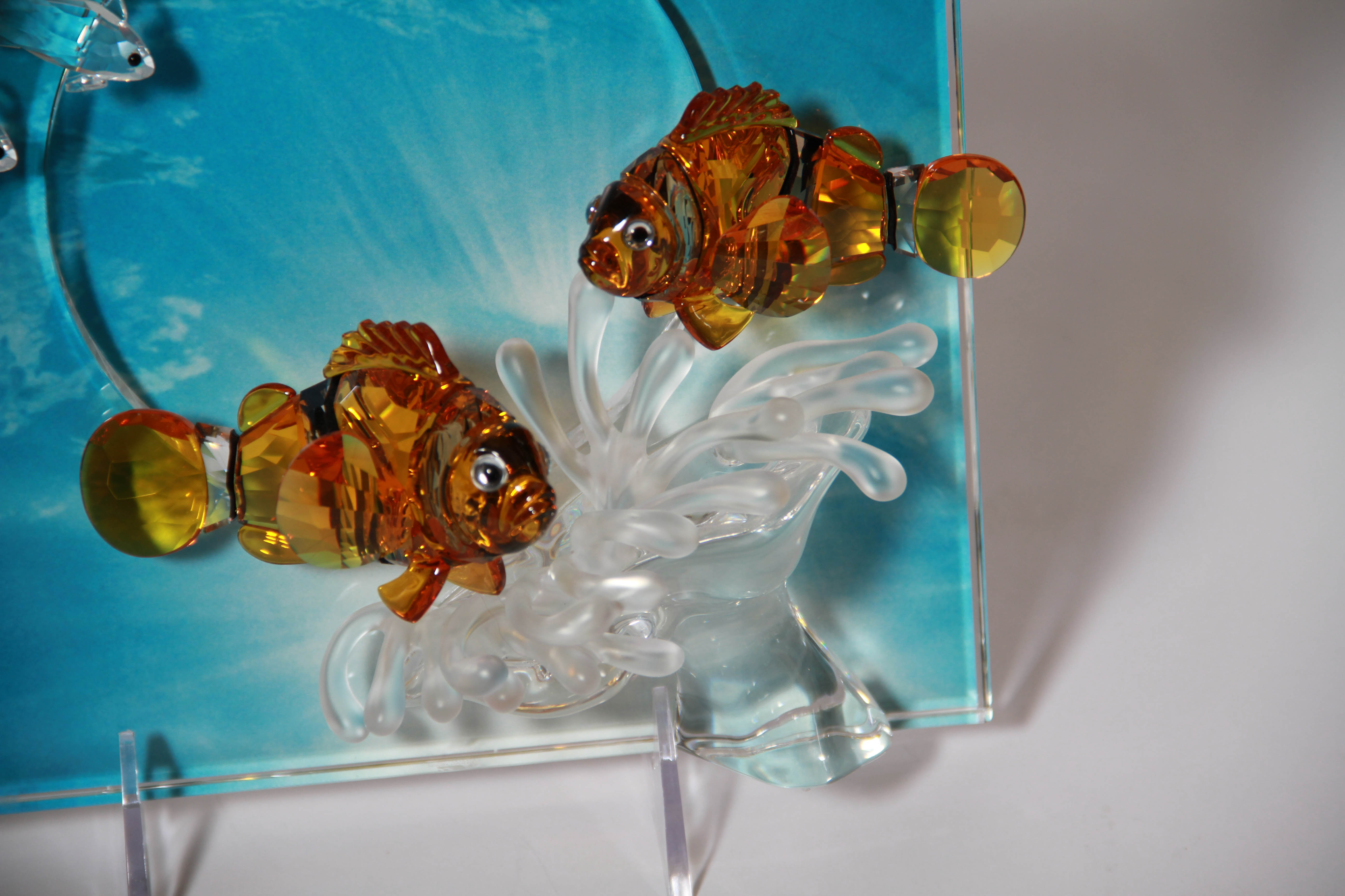 Swarovski "Wonders of the Sea" Tile Sculpture