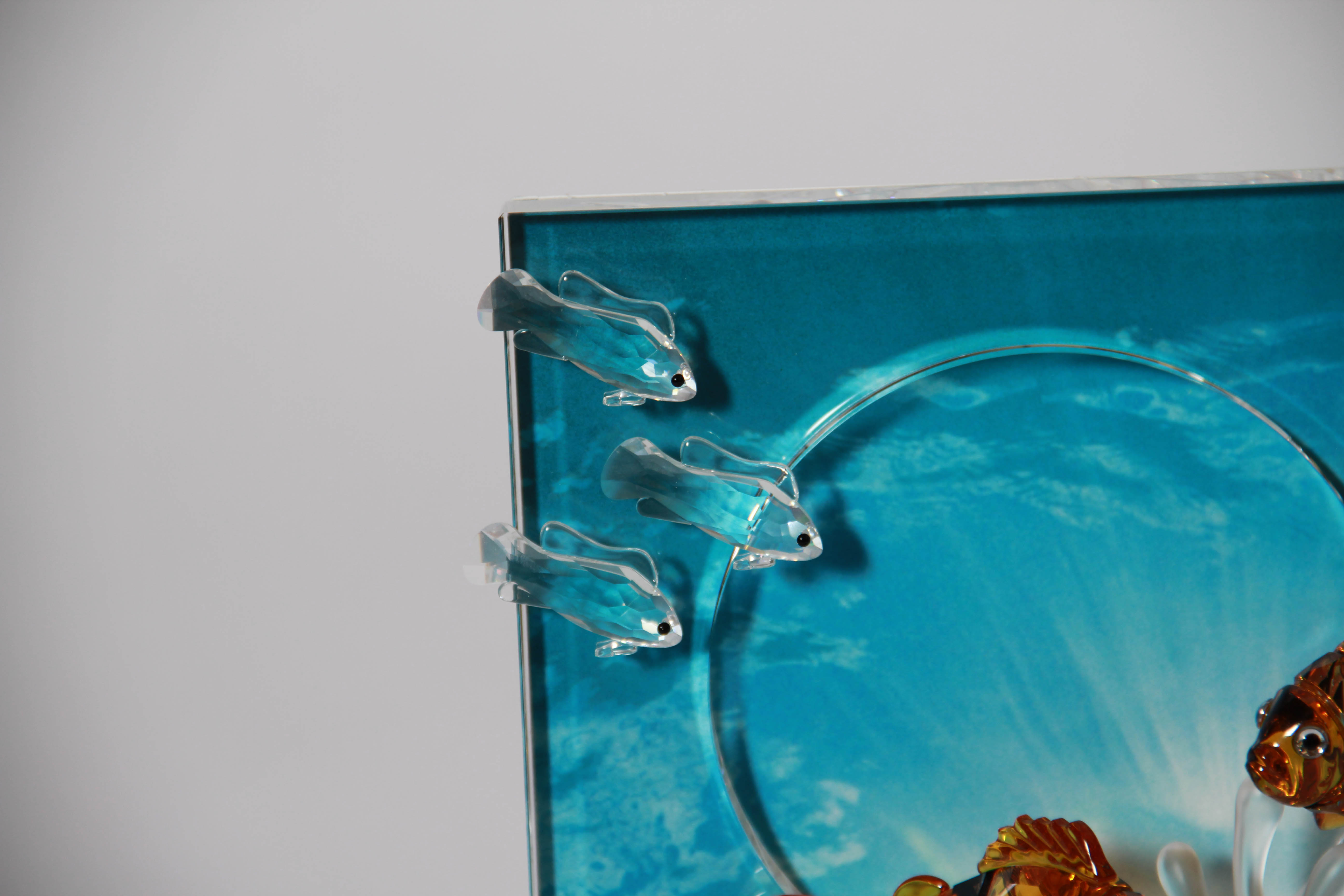 Swarovski "Wonders of the Sea" Tile Sculpture
