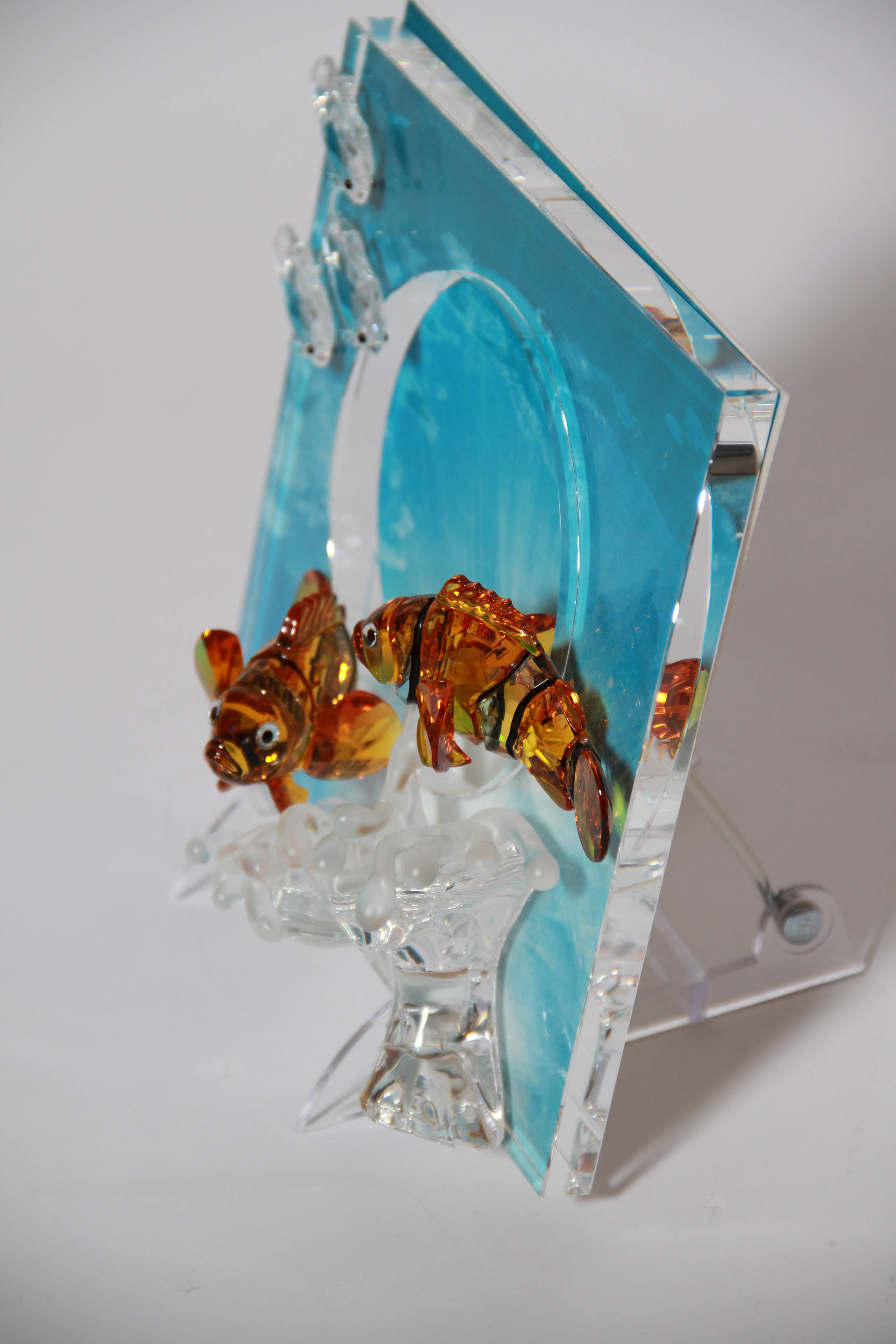 Swarovski "Wonders of the Sea" Tile Sculpture