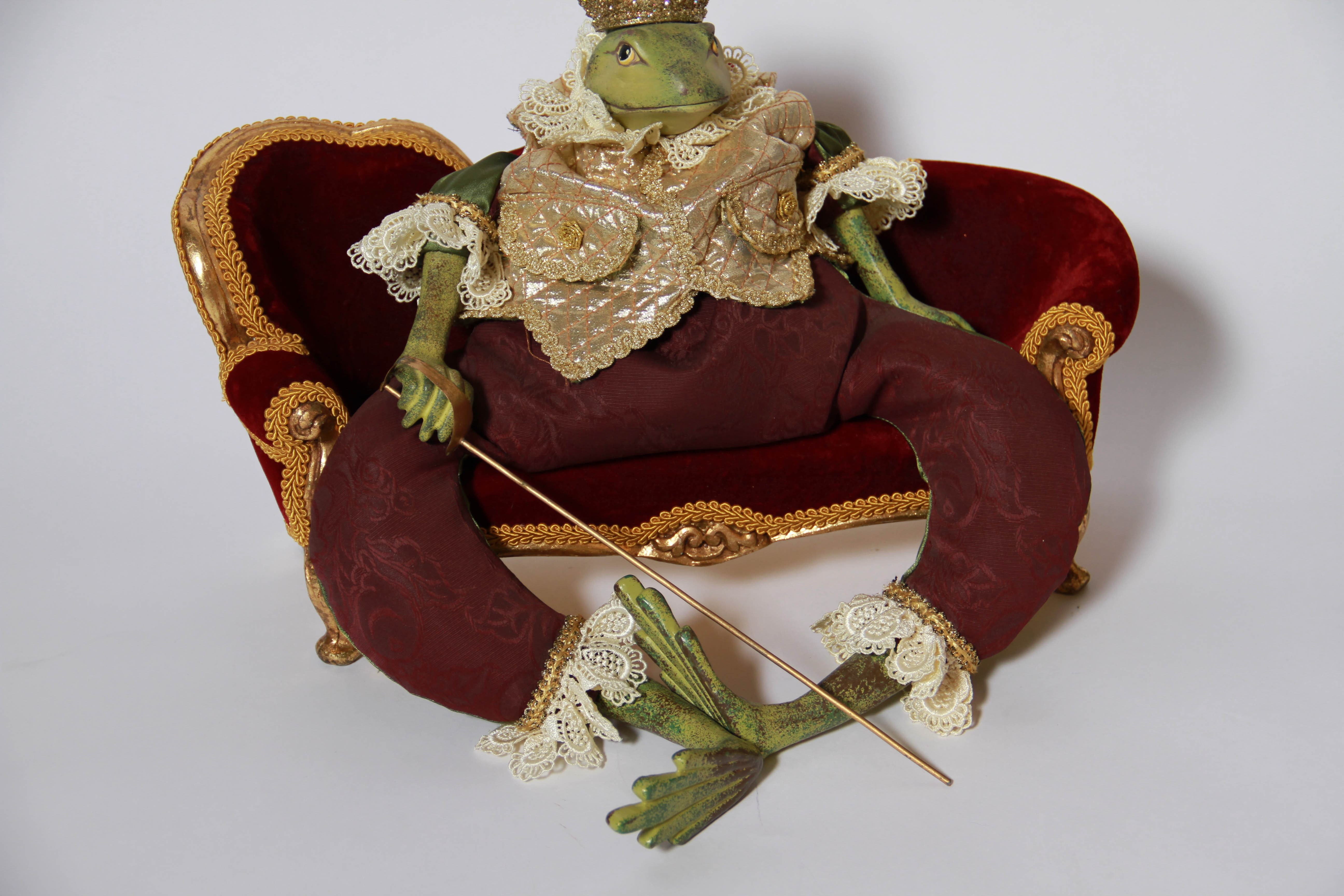 Katherine's Collection Wayne Kleski Frog Prince and Couch