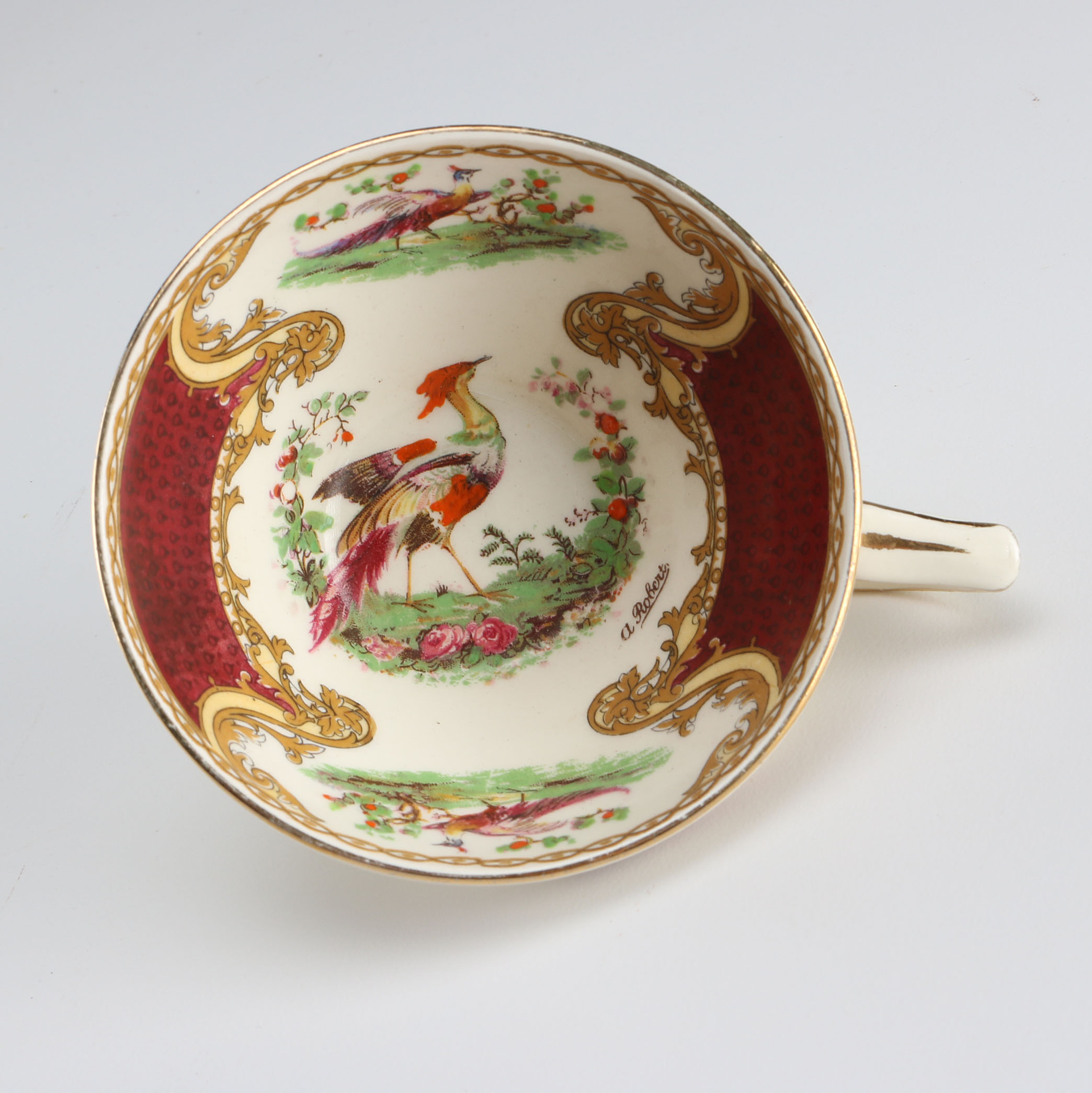 Set of Myott "Chelsea Bird" Vintage Staffordshire China