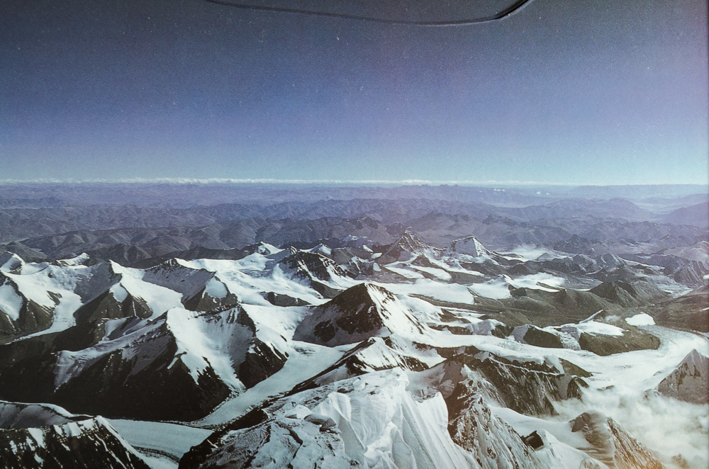 Roderick Mackenzie "The World From The Summit of Mount Everest" Lithograph Print