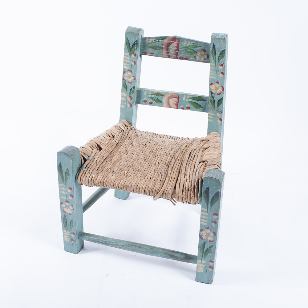 Pair of Vintage Doll Chairs