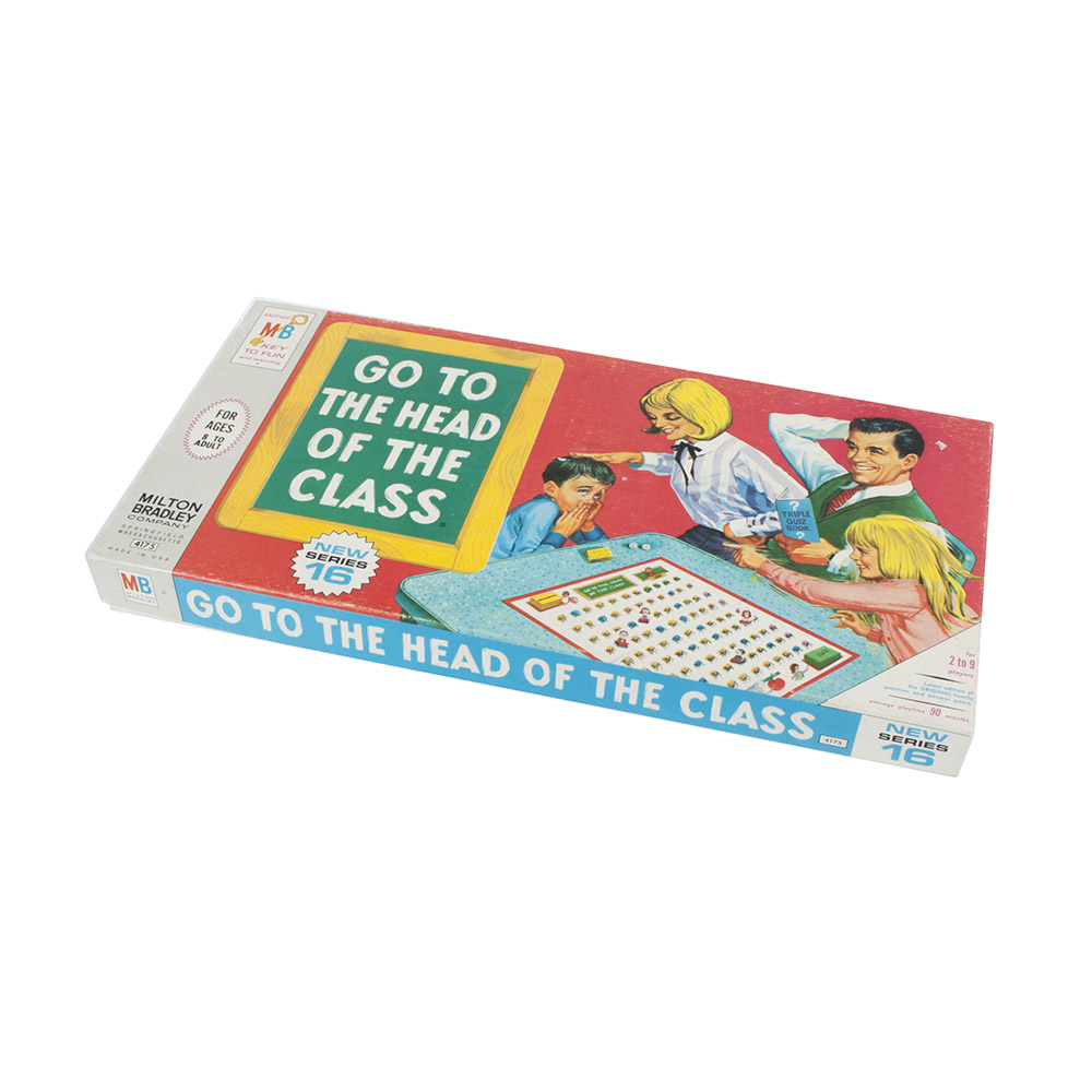 "Go to the Head of the Class" Vintage Board Game