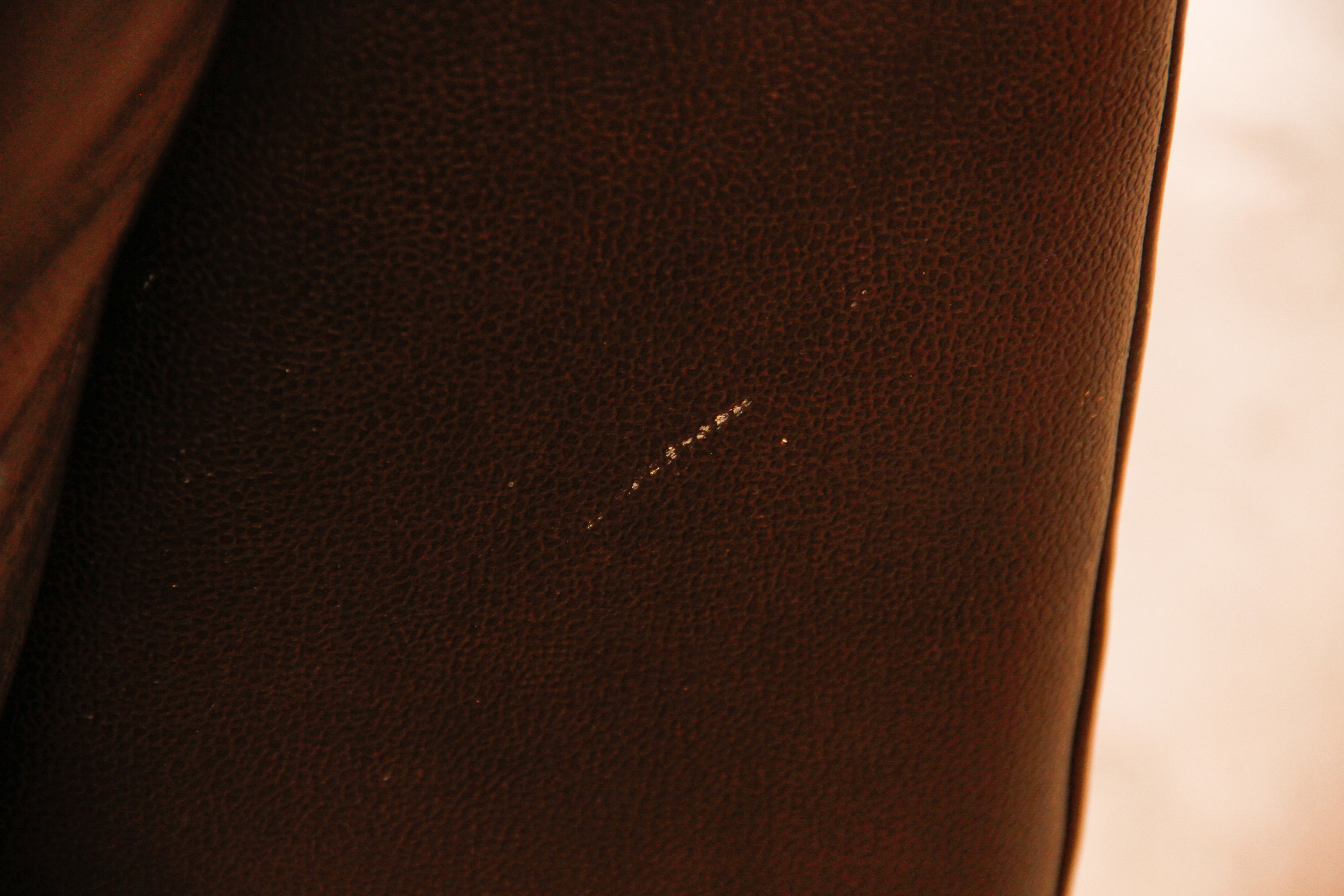 Oversized Leather Chair