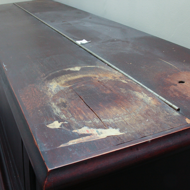 Vintage Upright Piano by Ludwig With Bench