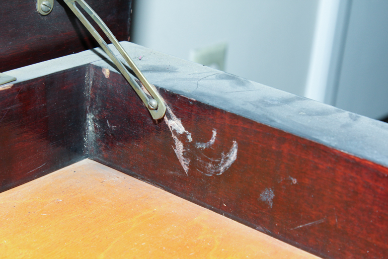 Vintage Upright Piano by Ludwig With Bench