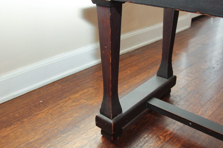 Vintage Upright Piano by Ludwig With Bench