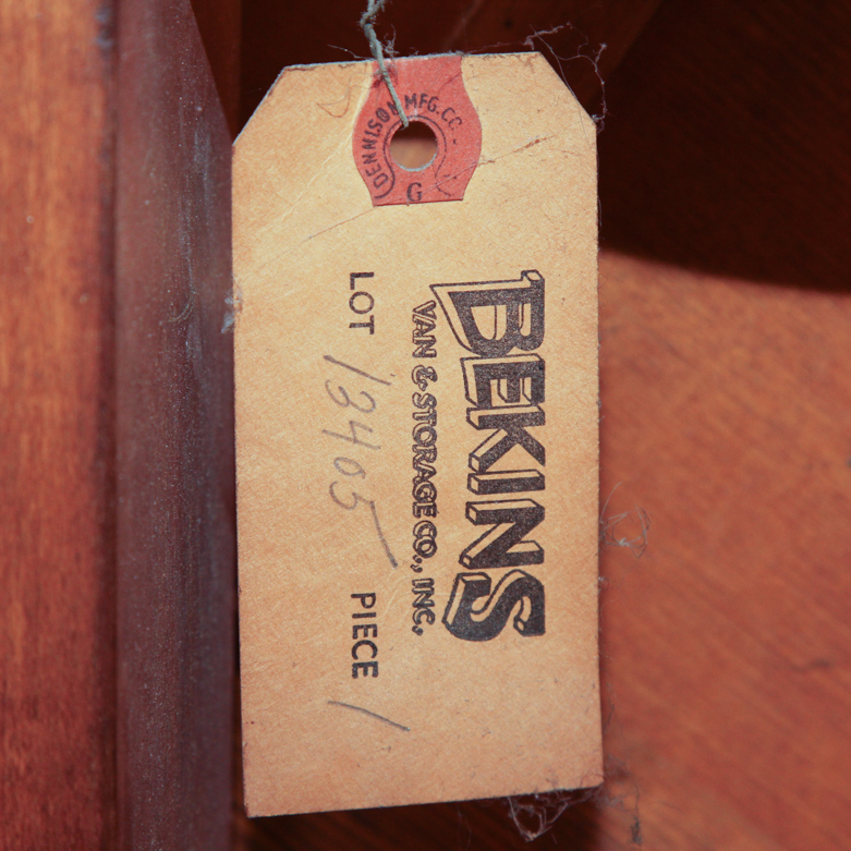 Vintage Upright Piano by Ludwig With Bench