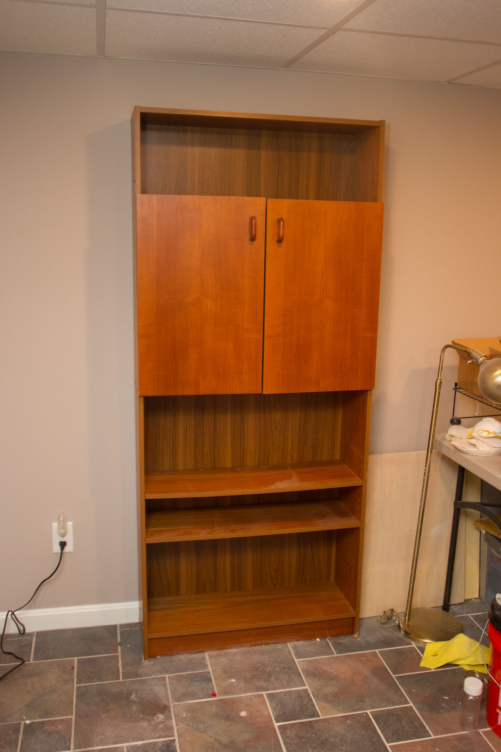 Four Veneer Bookshelves