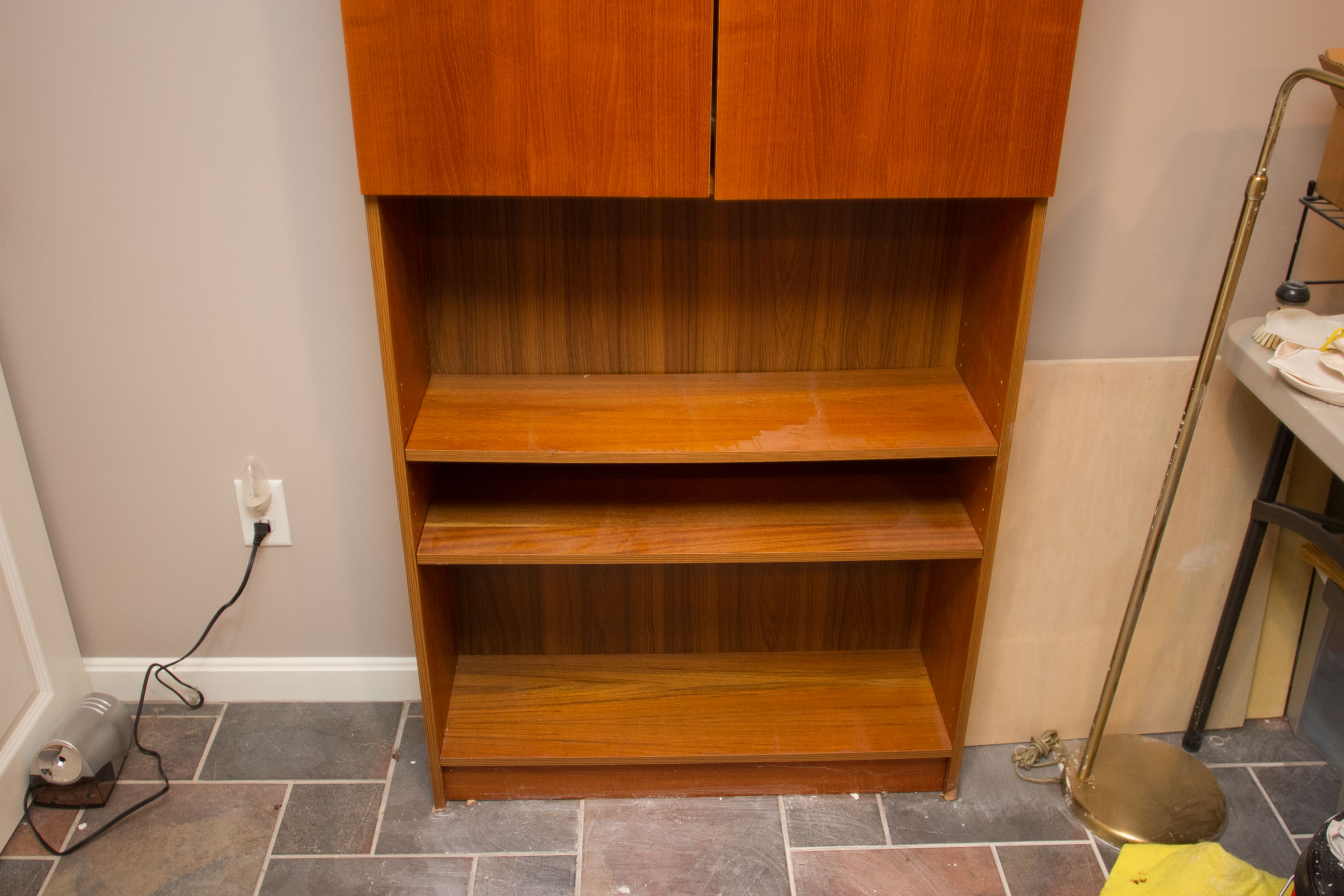 Four Veneer Bookshelves