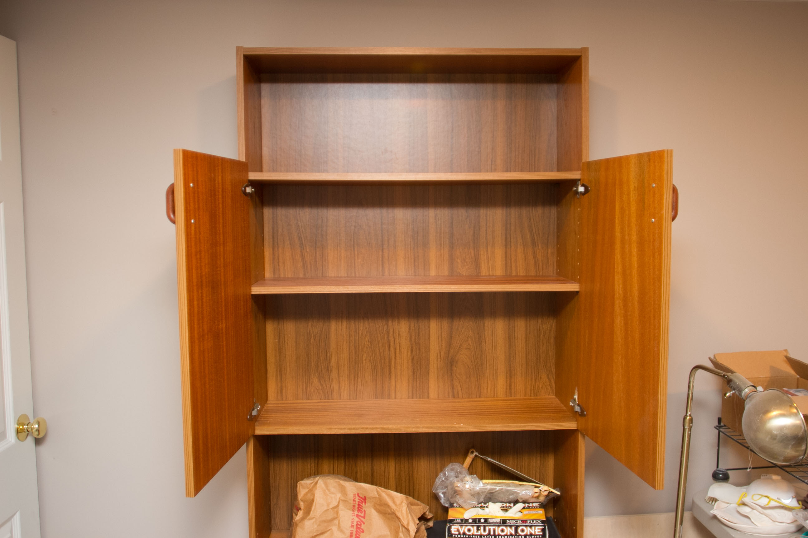 Four Veneer Bookshelves