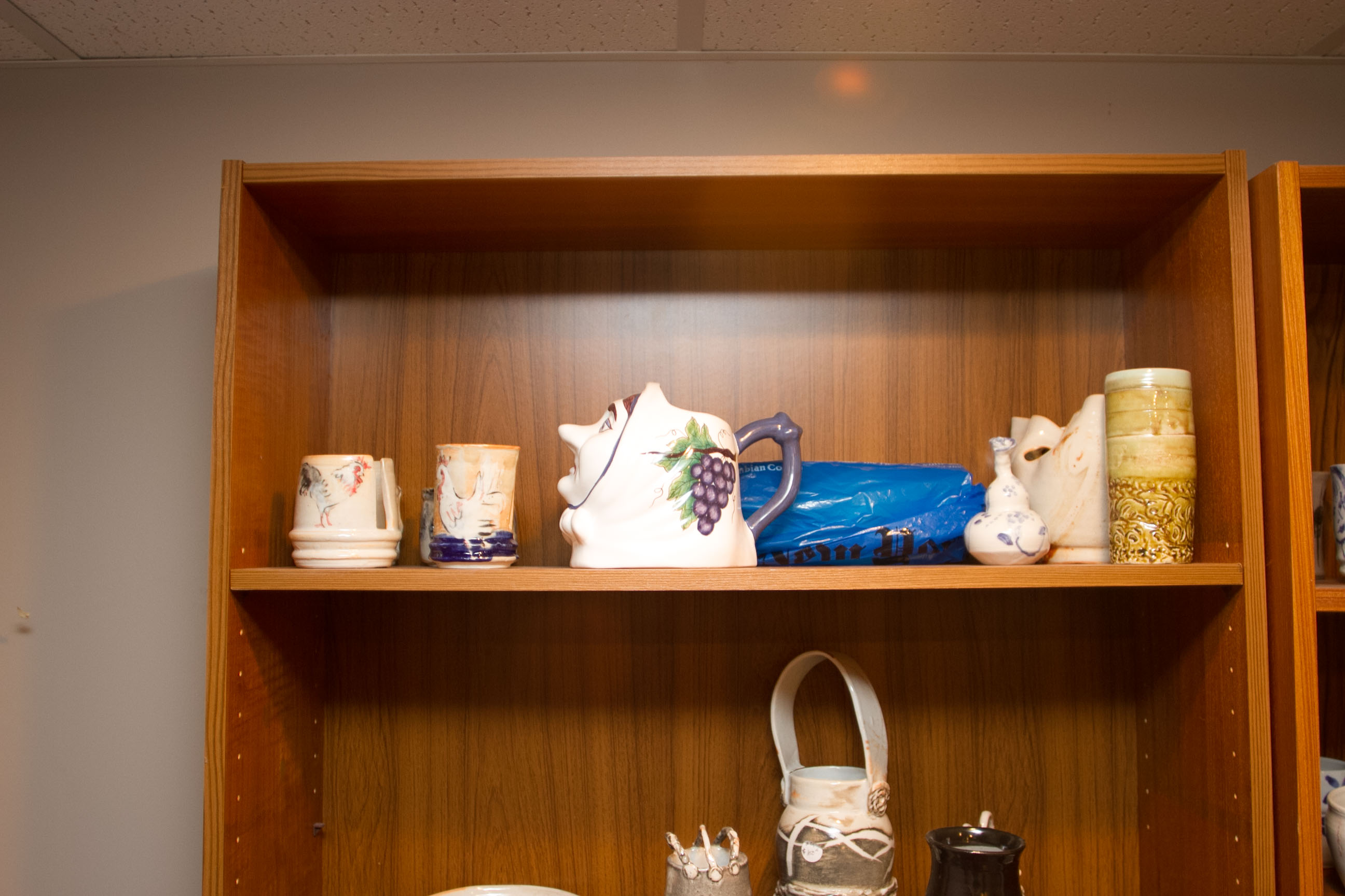 Four Veneer Bookshelves