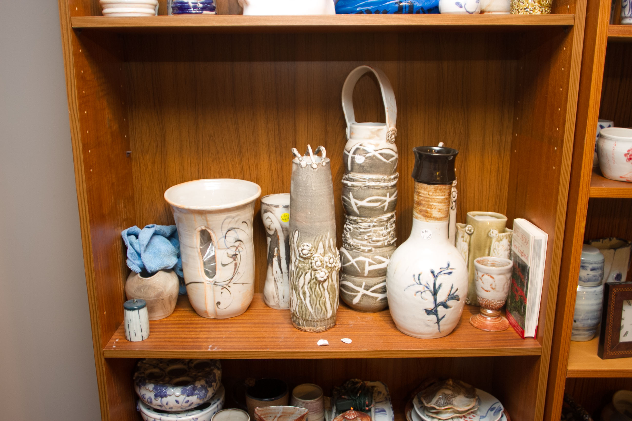 Four Veneer Bookshelves