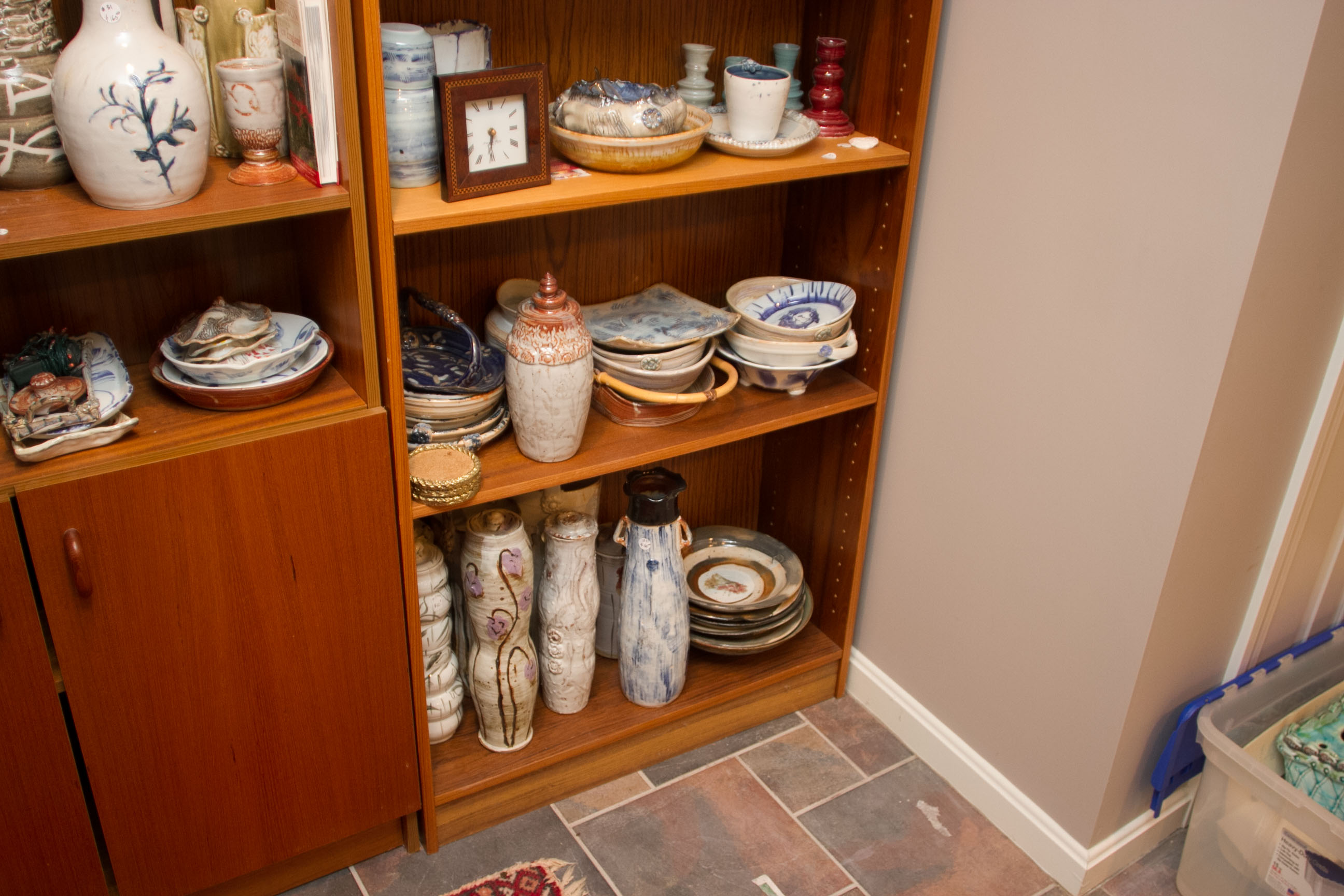 Four Veneer Bookshelves