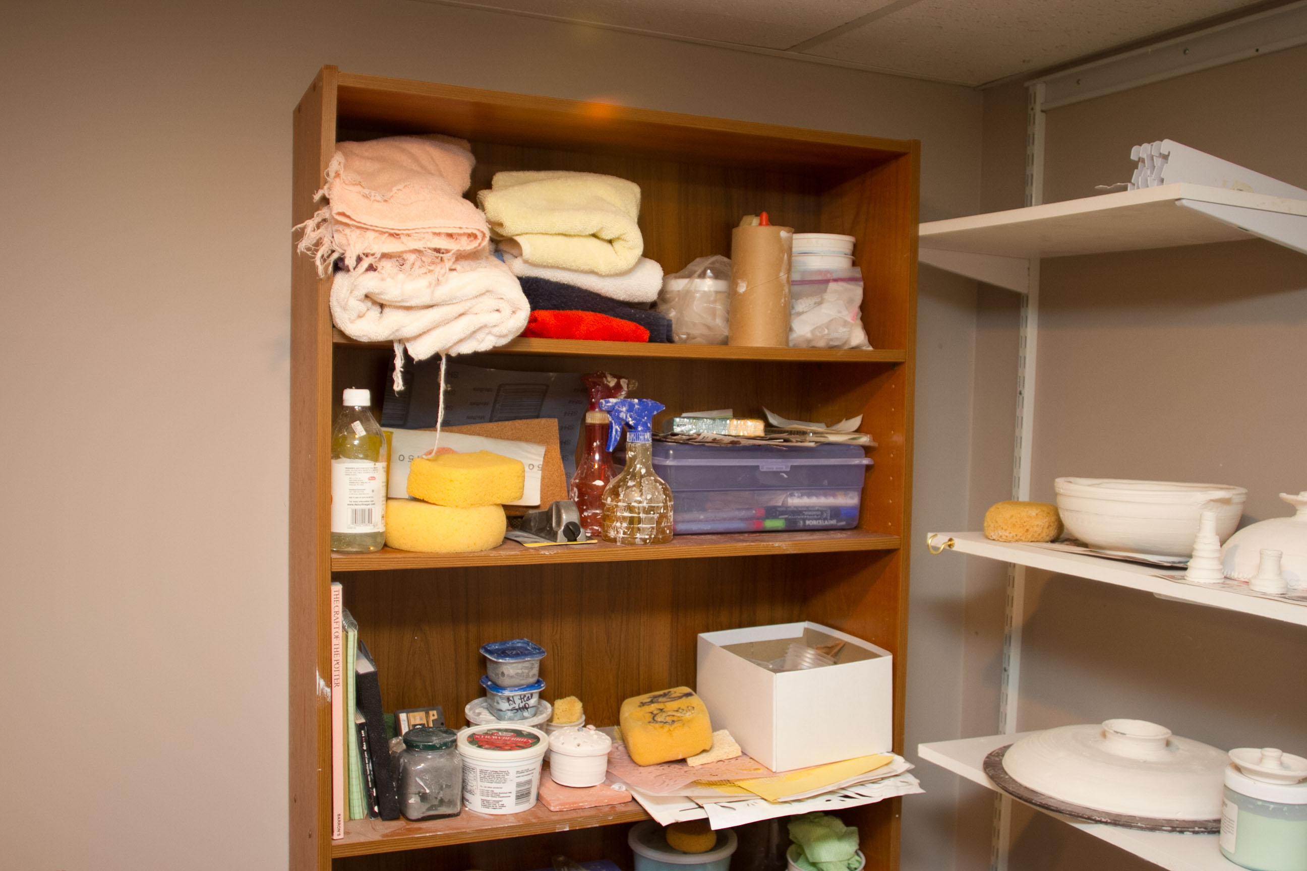 Four Veneer Bookshelves