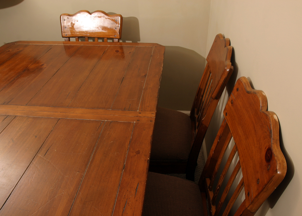 Drexel Heritage Dining Table and Chairs