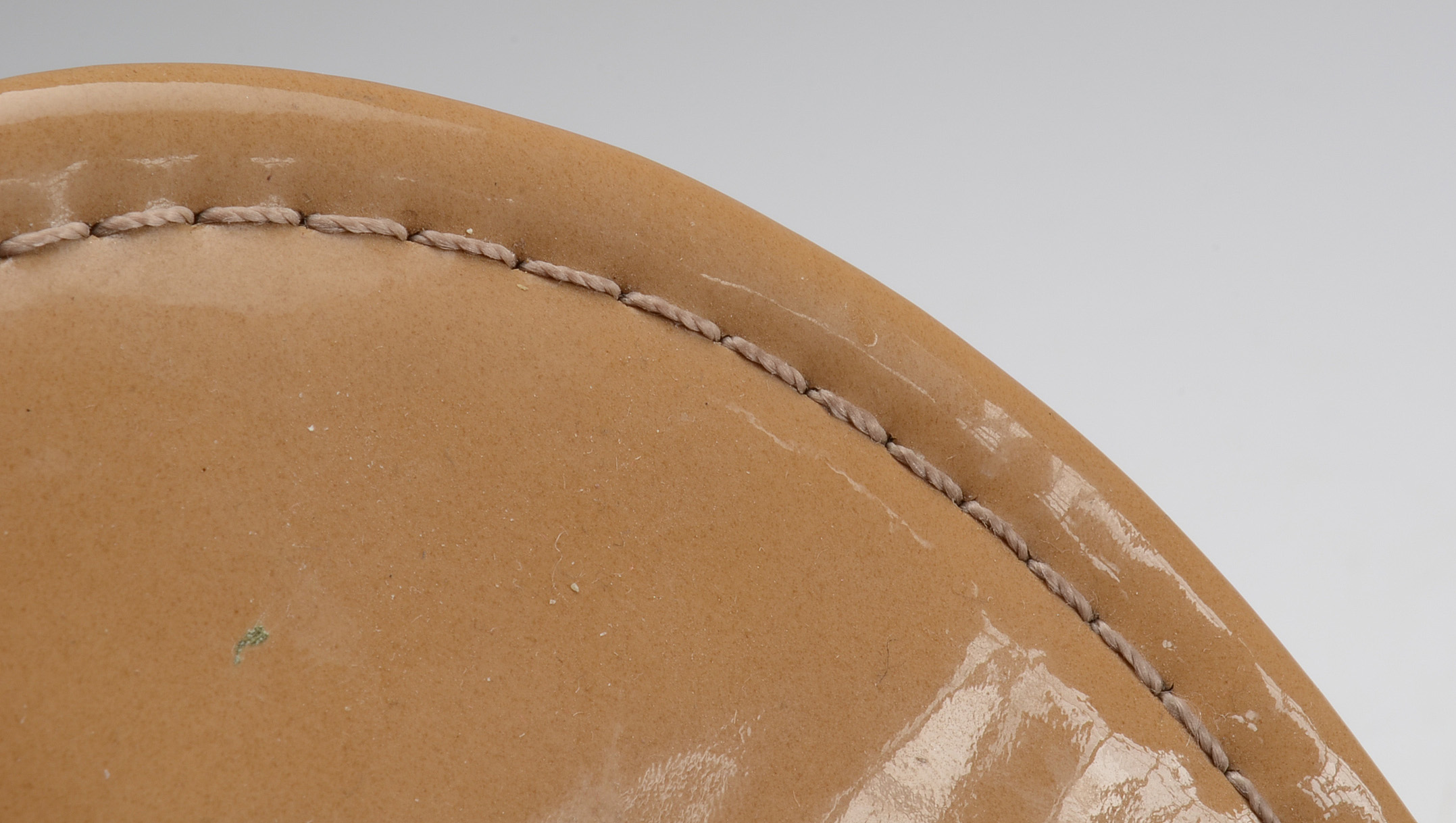 Tory Burch Tan Patent Leather Sandals