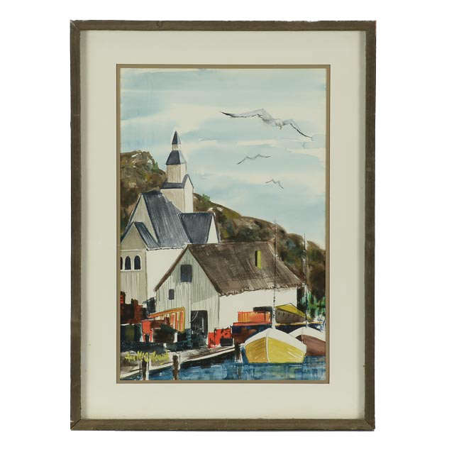 Ann McCullough Original Watercolor Painting