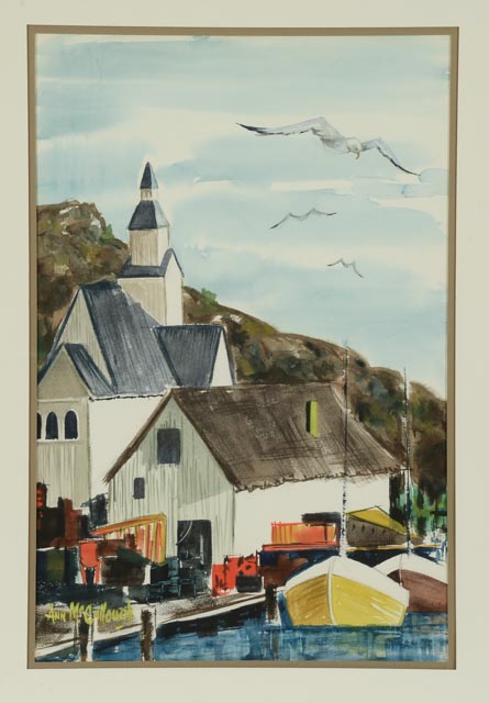 Ann McCullough Original Watercolor Painting