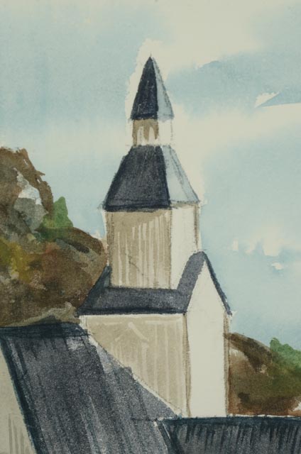 Ann McCullough Original Watercolor Painting