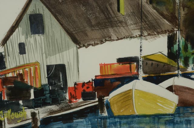 Ann McCullough Original Watercolor Painting