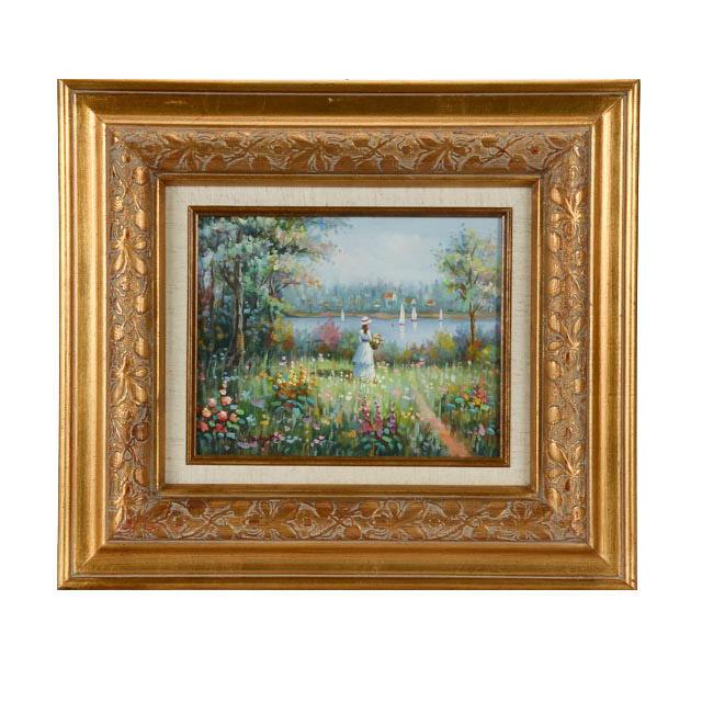 Oil on Canvas Painting after William Hodges