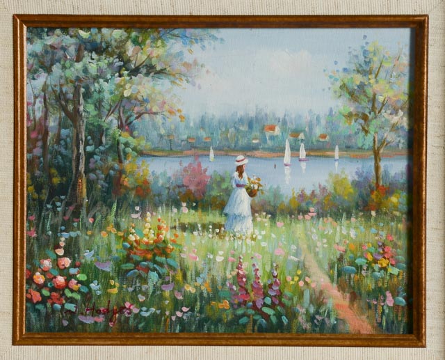 Oil on Canvas Painting after William Hodges