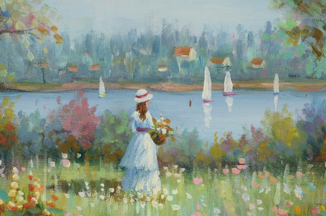 Oil on Canvas Painting after William Hodges