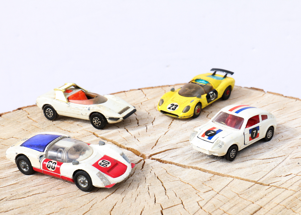 Collection of Vintage Corgi Toy Cars