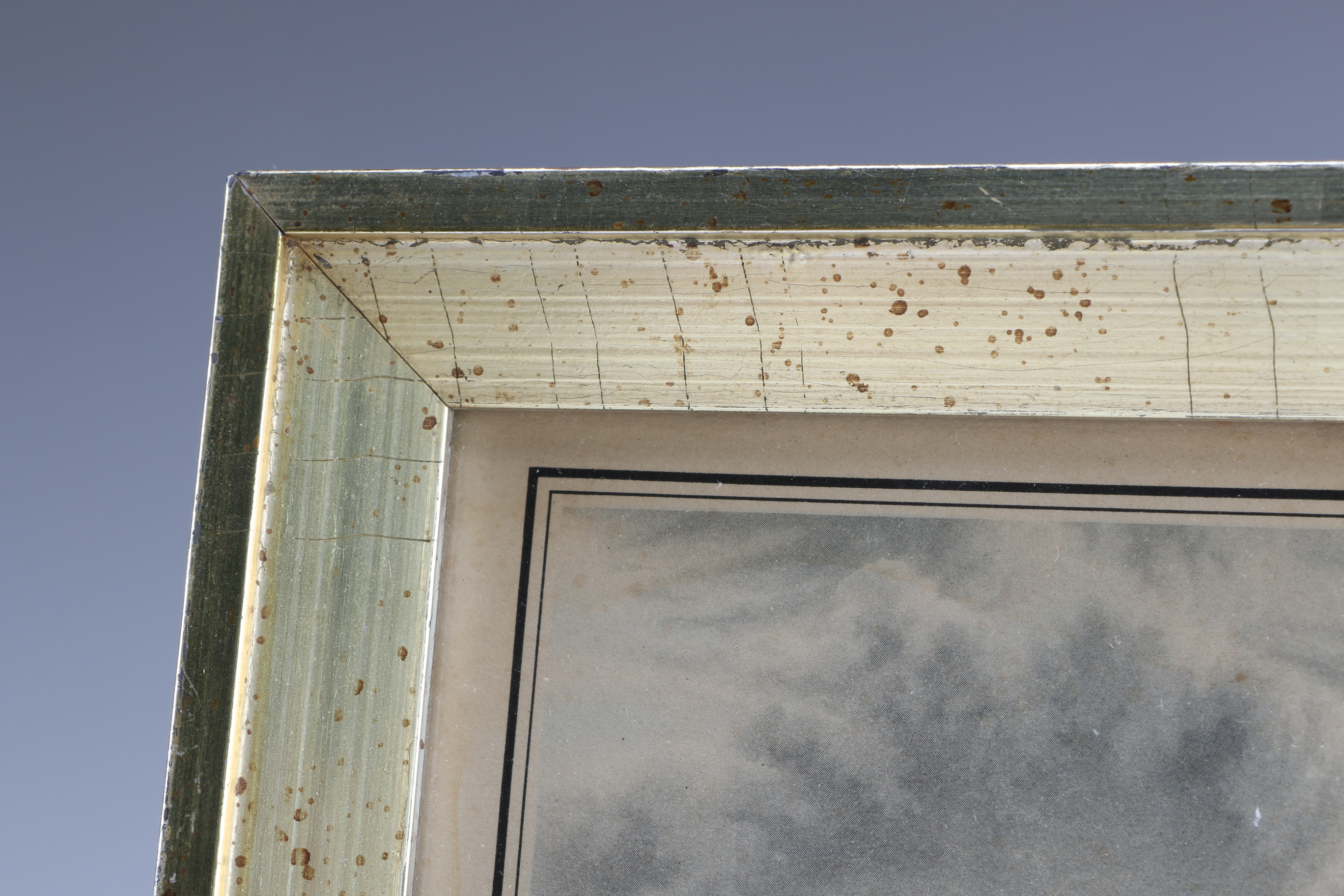 Five Framed Vintage Offset Lithographic Prints of U.S. Cities