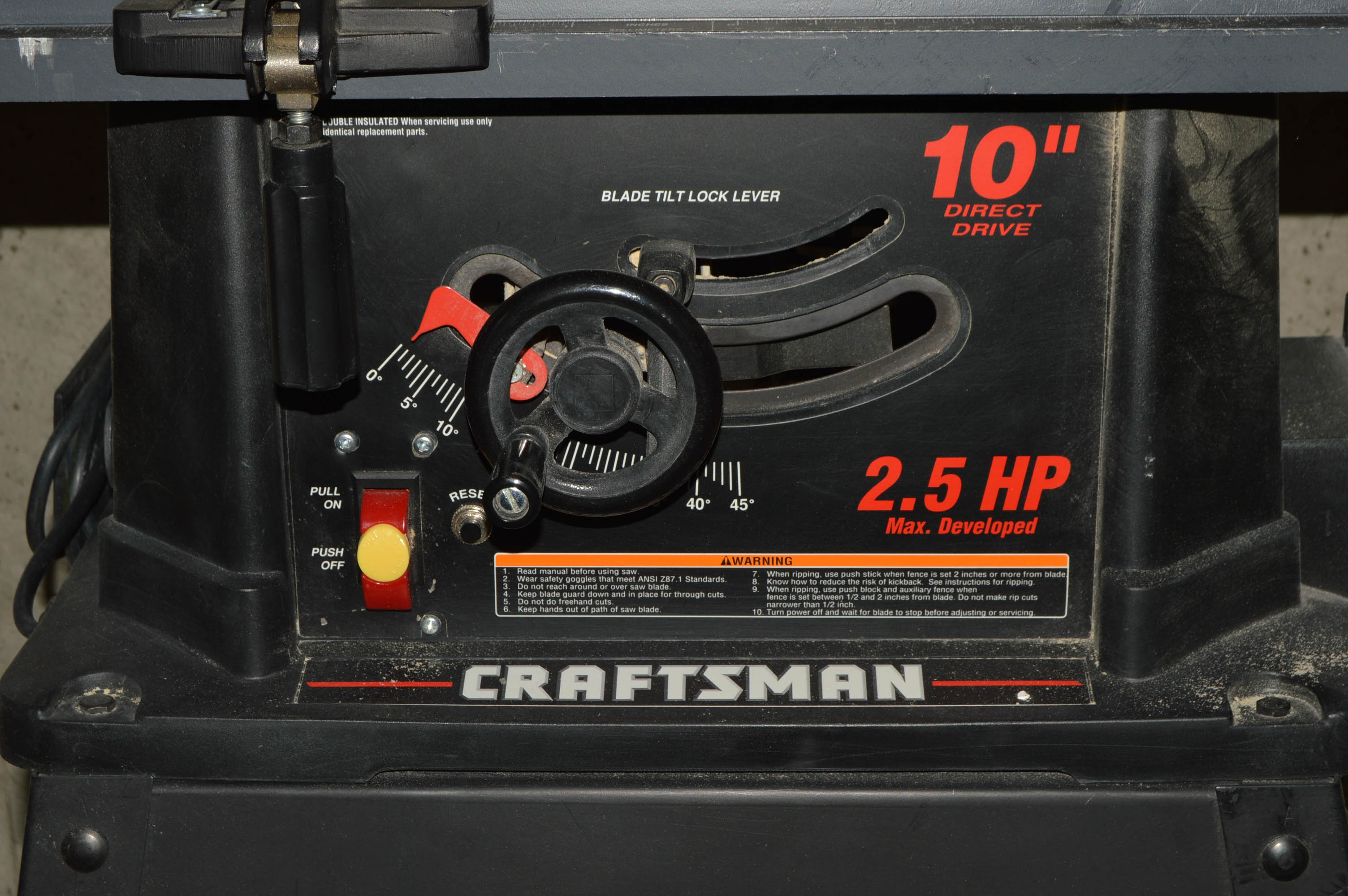 Craftsman Table Saw