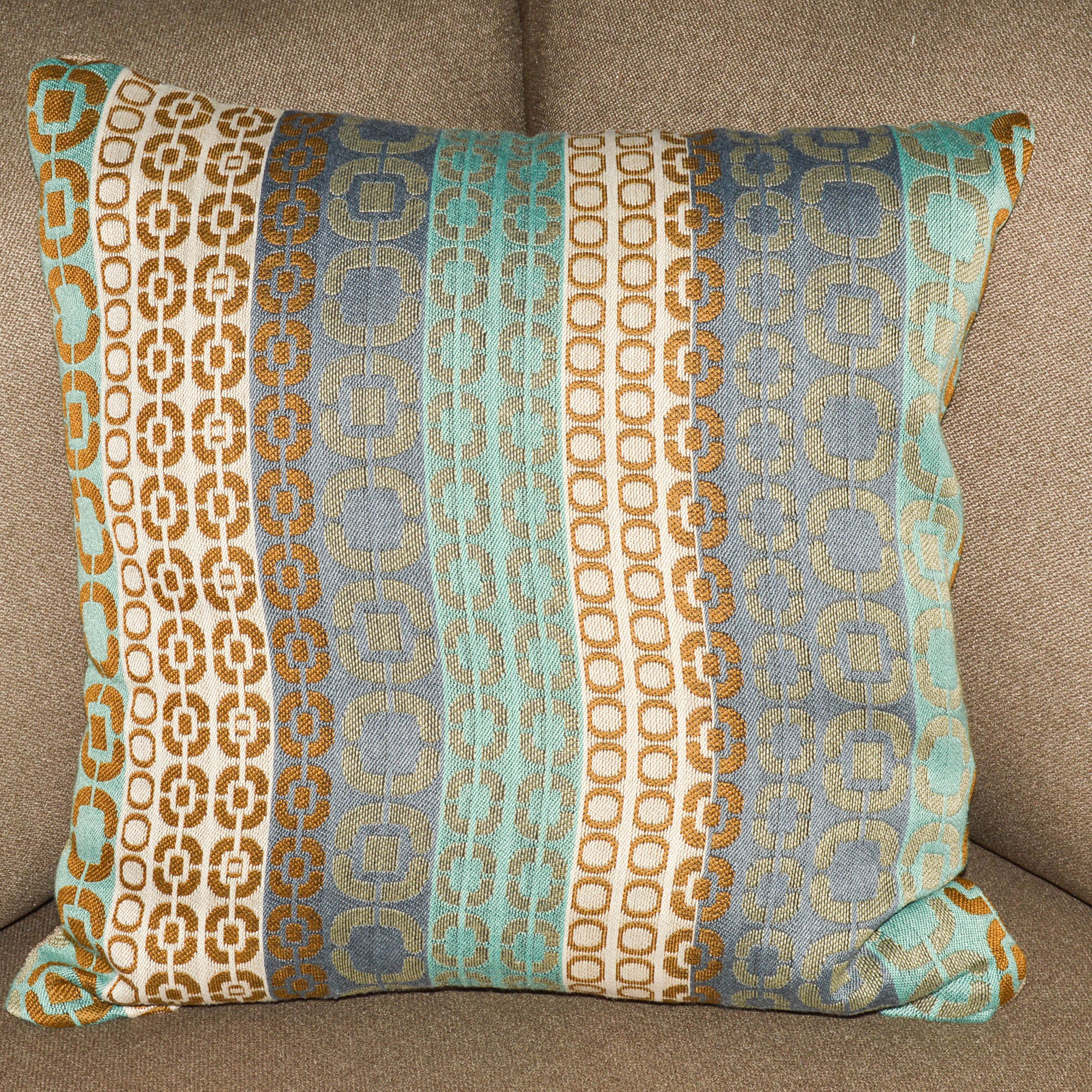 Gray Upholstered Sectional Sofa