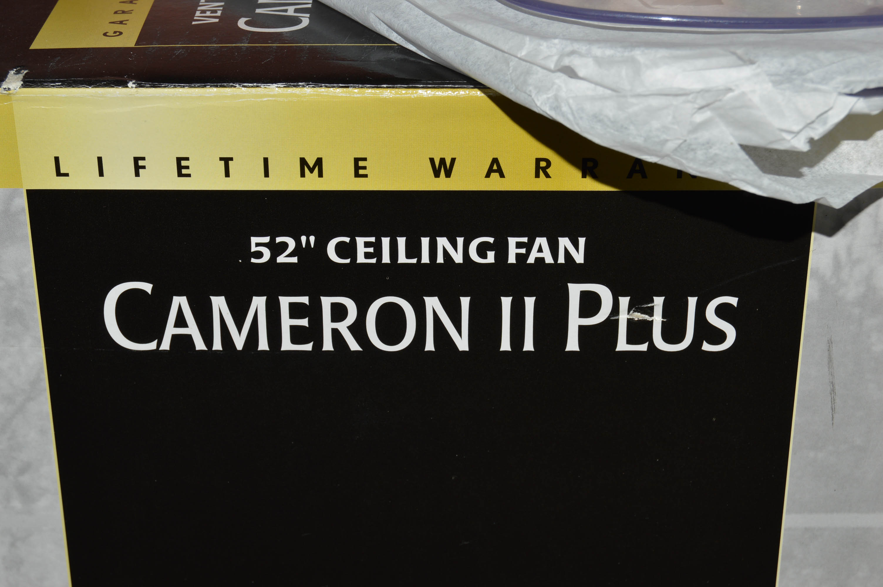 Hampton Bay Cameron II Plus Ceiling Fan