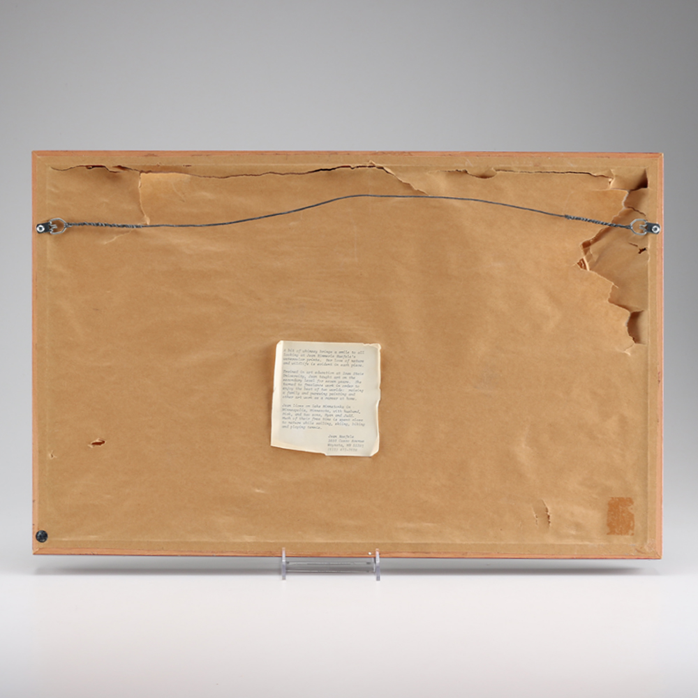 1986 Framed Serigraph by Carolee Pollock