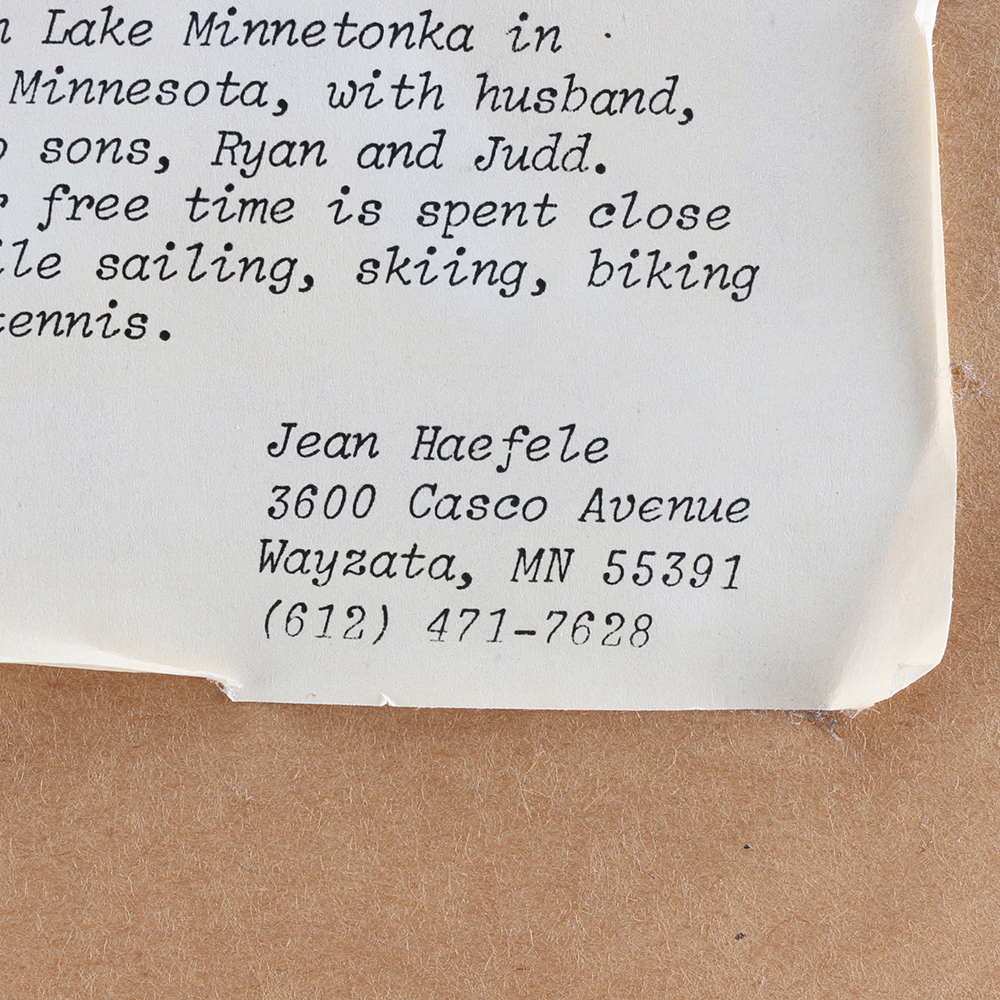 1986 Framed Serigraph by Carolee Pollock