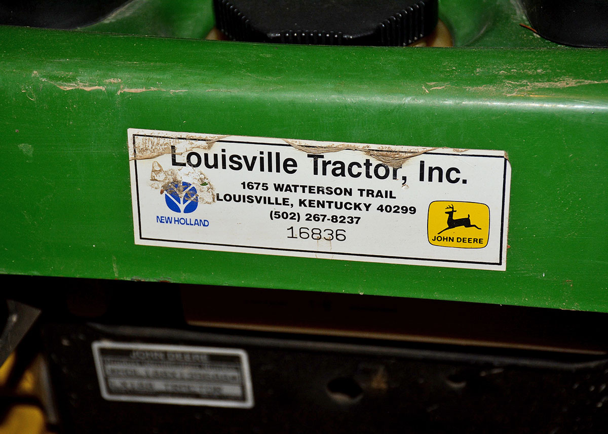 John Deere LX188 Riding Lawn Mower with Piranha 44" Mulching Deck