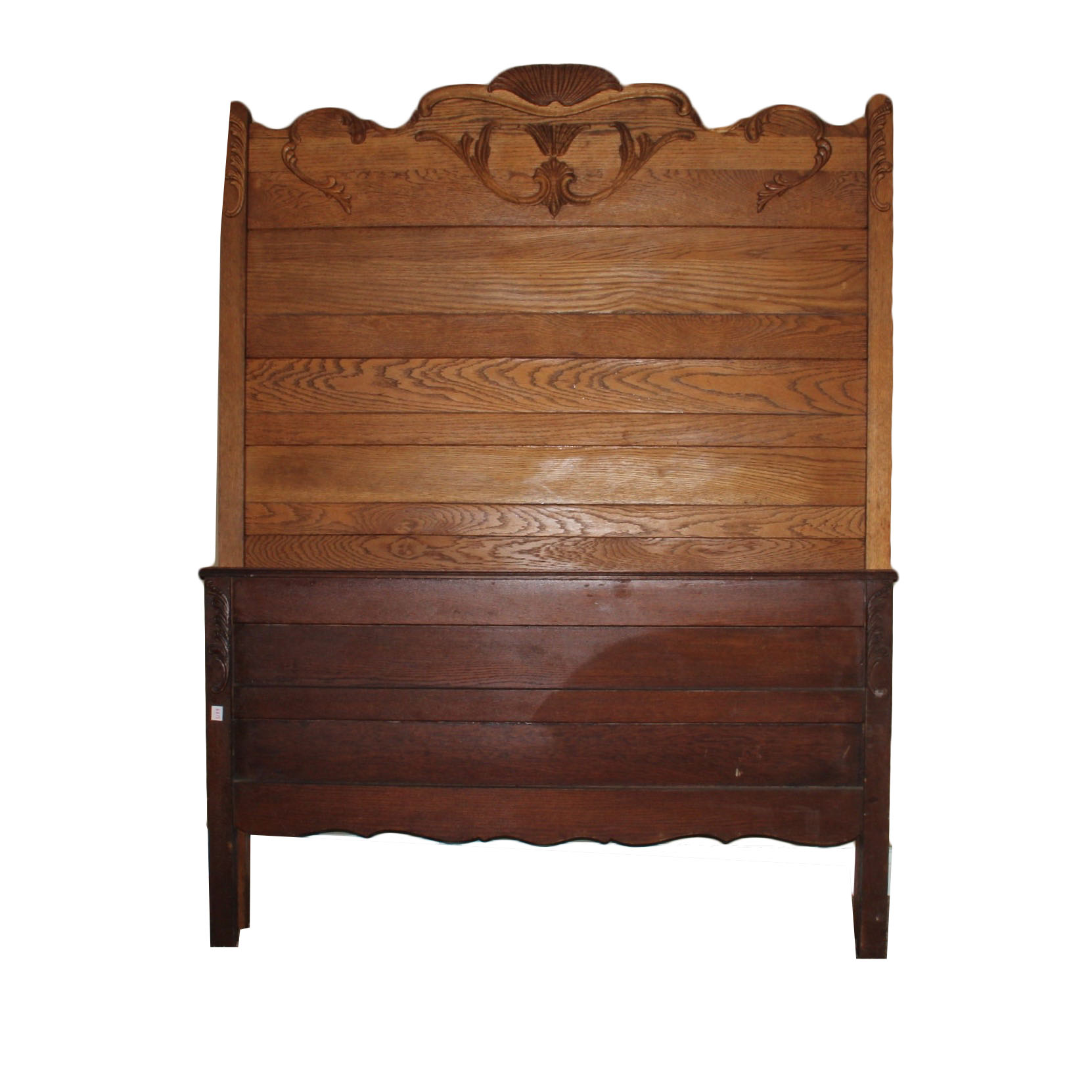 Vintage Headboard and Footboard